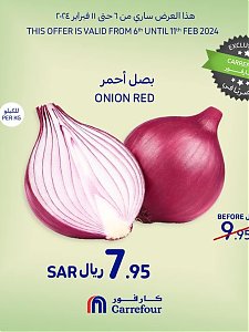 Carrefour Hypermaket  Exclusive Onion Deal