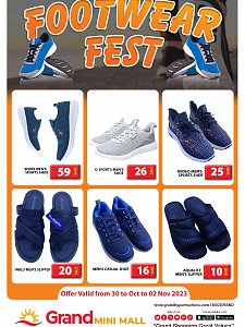 Grand Hypermarket  Footwear Fest - Grand Mini Mall