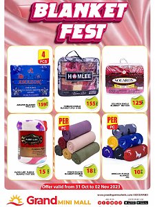 Grand Hypermarket  Grand Mini Mall  Blanket Fest