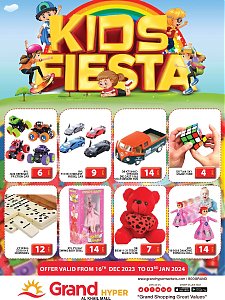 Grand Hypermarket  Kids Fiesta