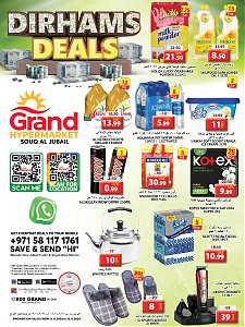 Grand Hypermarket Midweek Deals - Souq Al Jubail, Sharjah