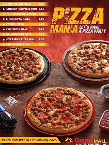 Grand Hypermarket Pizza Mania - Grand Mall Sharjah