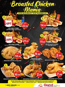Grand Hypermarket Sharjah Broasted Chicken Mania
