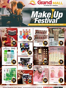 Grand Hypermarket Sharjah Make-Up Festival