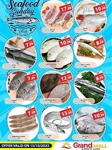 Grand Hypermarket  Sharjah Seafood Sunday