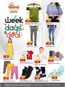 Grand Hypermarket Week Days Deal - Al Wukair