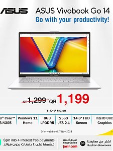 Jarir Bookstore  Great Prices on Asus laptops