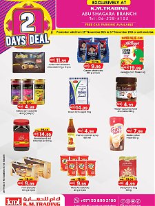 KM Trading Two Days Deals - Abu Shagara