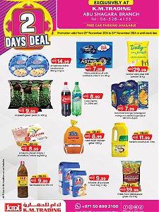 KM Trading Two Days Deals - Abu Shagara