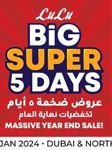 Lulu  BIG SUPER 5 DAYS