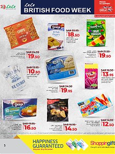 Lulu Hypermarket British Food Week - Riyadh, Hail, Al Kharj and Unayzah