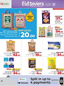 Lulu Hypermarket Eid Savers Offers - Jeddah, Tabuk & Yanbu