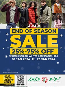 Lulu Hypermarket  End Of Seasonal Sale