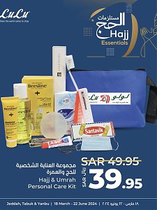 Lulu Hypermarket Hajj Essentials Offers - Jeddah, Tabuk & Yanbu