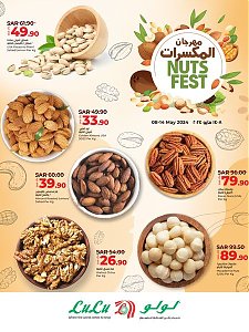 Lulu Hypermarket Nuts Fest - Riyadh, Hail, Al Kharj & unayzah