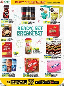 Lulu Hypermarket Ready, Set Breakfast Offers