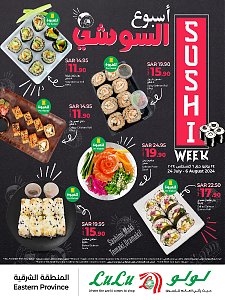 Lulu Hypermarket Sushi Week