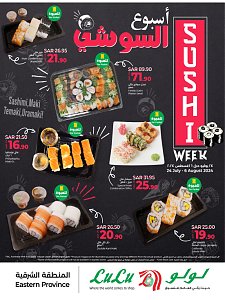 Lulu Hypermarket Sushi Week