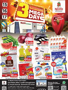 Nesto Hypermarket 3 Mega Days
