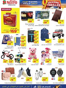 Nesto Hypermarket 9th Anniversary Thriller Offers - Al Khobar
