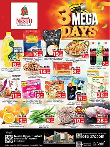 Nesto Hypermarket  Al Reef Mall, Dubai Midweek Deals