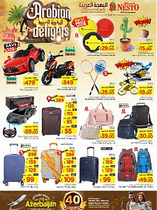 Nesto Hypermarket Arabian Delights Offers - Azizia, Al Kharj & Buraydah