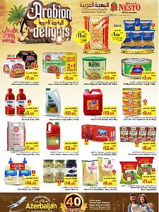 Nesto Hypermarket Arabian Delights Offers - Shaqraa & Majmaah