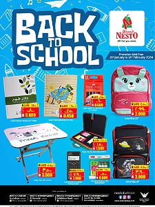 Nesto Hypermarket  Back To School