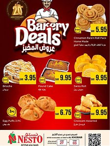 Nesto Hypermarket Bakery Offers - Al Khubar
