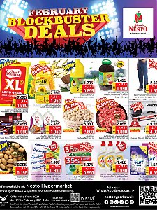 Nesto Hypermarket  Blockbuster  Deals