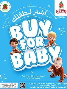 Nesto Hypermarket Buy For Baby - Azizia, Al Batha, Burayah, Al Malaz & Al Kharj