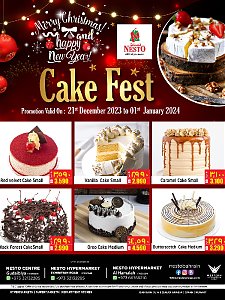 Nesto Hypermarket Cake Fest