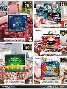 Nesto Hypermarket Cozy Home Offers - Al Khobar, Jubail, Mina, Dabab & Al Ahsaa