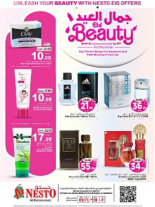 Nesto Hypermarket Eid Beauty Offers - Kharj, Buraydah, Shaqra, Majmah
