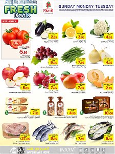 Nesto Hypermarket Fresh Deals - Azizia, Al Batha, Malaz & Al Kharj