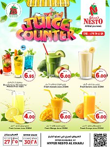 Nesto Hypermarket Fresh Juice - Al Kharj