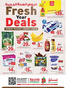 Nesto Hypermarket Fresh Year Deals - Al Khobar, Jubail, Mina & Dabab