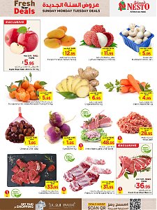 Nesto Hypermarket Fresh Year Deals - Azizia, Al Kharj, Buraydah, Malaz & batha