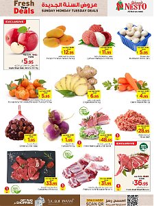 Nesto Hypermarket Fresh Year Deals - Shaqraa & Majmaah