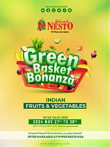 Nesto Hypermarket Green Basket Bonanza