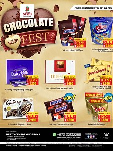 Nesto Hypermarket Gudaibiya Chocolate Fest