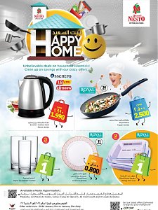 Nesto Hypermarket  Happy Home Offers