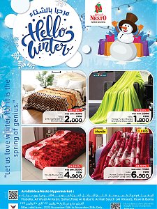 Nesto Hypermarket Hello Winter Deals