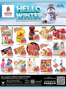 Nesto Hypermarket HELLO WINTER