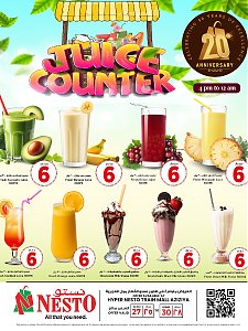 Nesto Hypermarket Juice Festival - Azizya