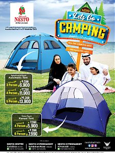 Nesto Hypermarket Let's Go Camping