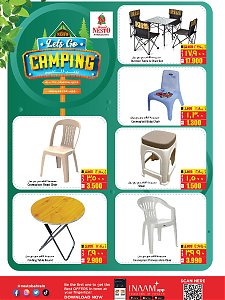 Nesto Hypermarket Let's Go Camping