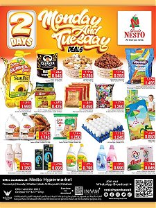 Nesto Hypermarket MONDAY TUESDAY DEALS