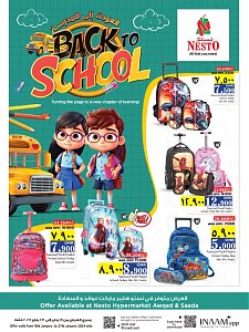 Nesto Hypermarket Salalah Back-to-School Promotion