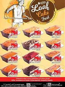 Nesto Hypermarket Salalah  Loaf Cake Extravaganza!